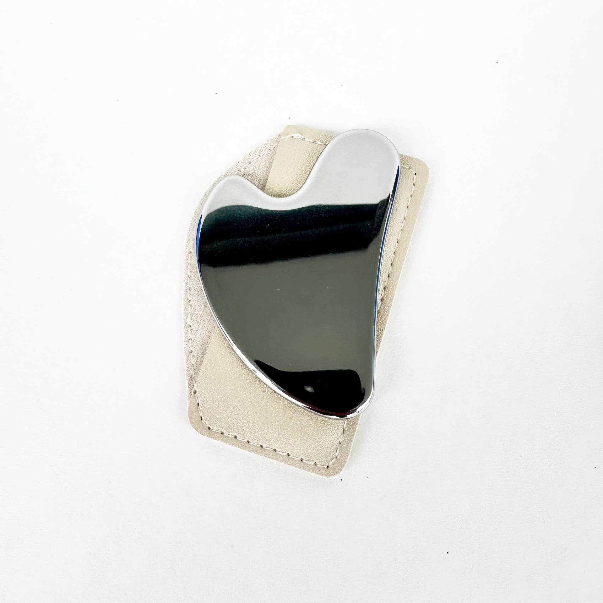 Elegant Stainless Steel Gua Sha: Gold