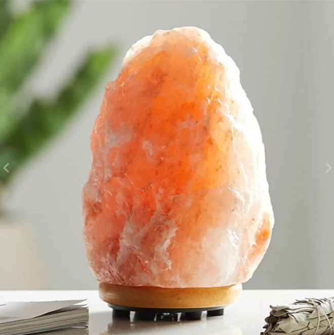 Himalayan Salt Rock Lamp - Medium Pink Crystal Salt