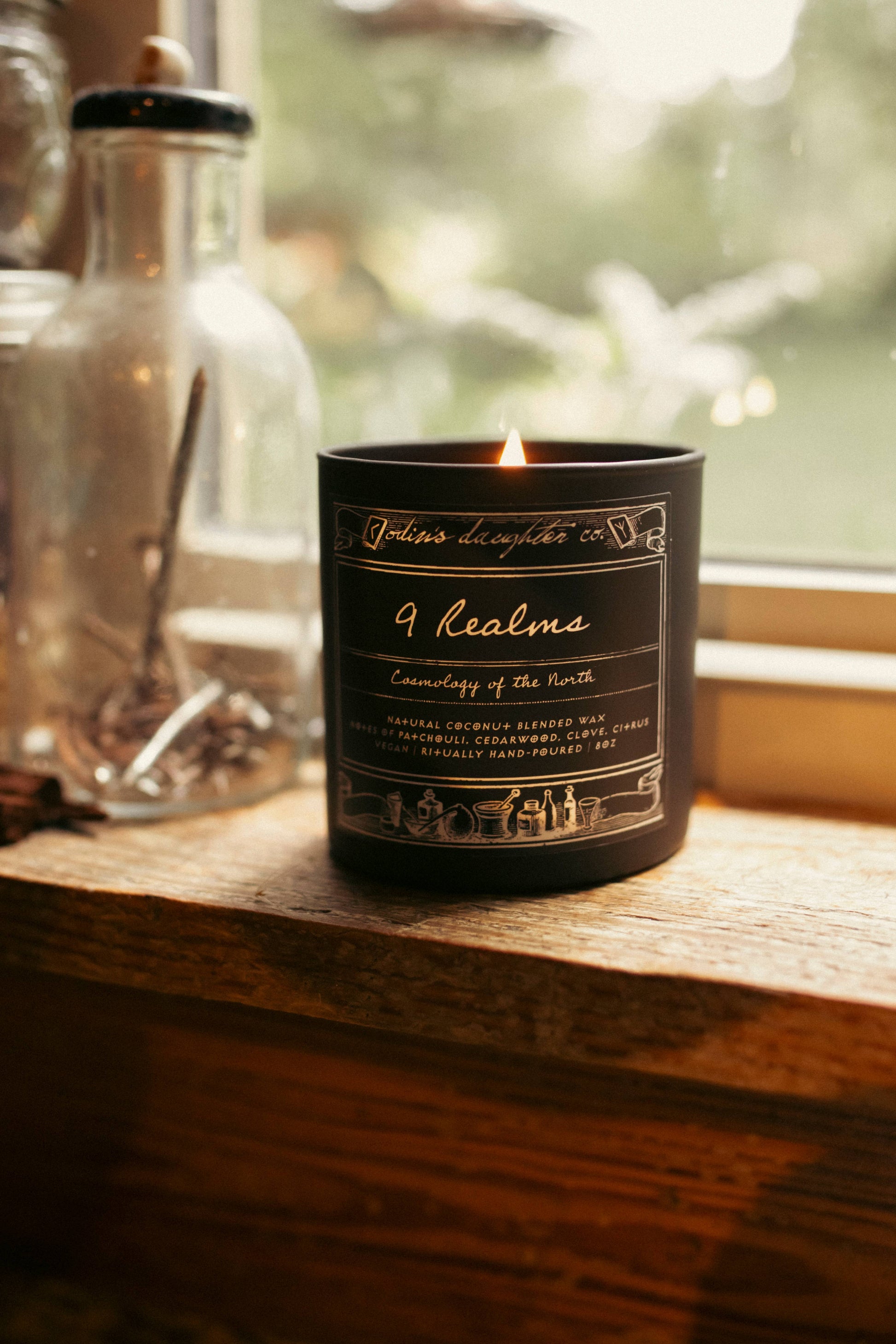 Odin's Daughter Ritual Candles - 9 Realms