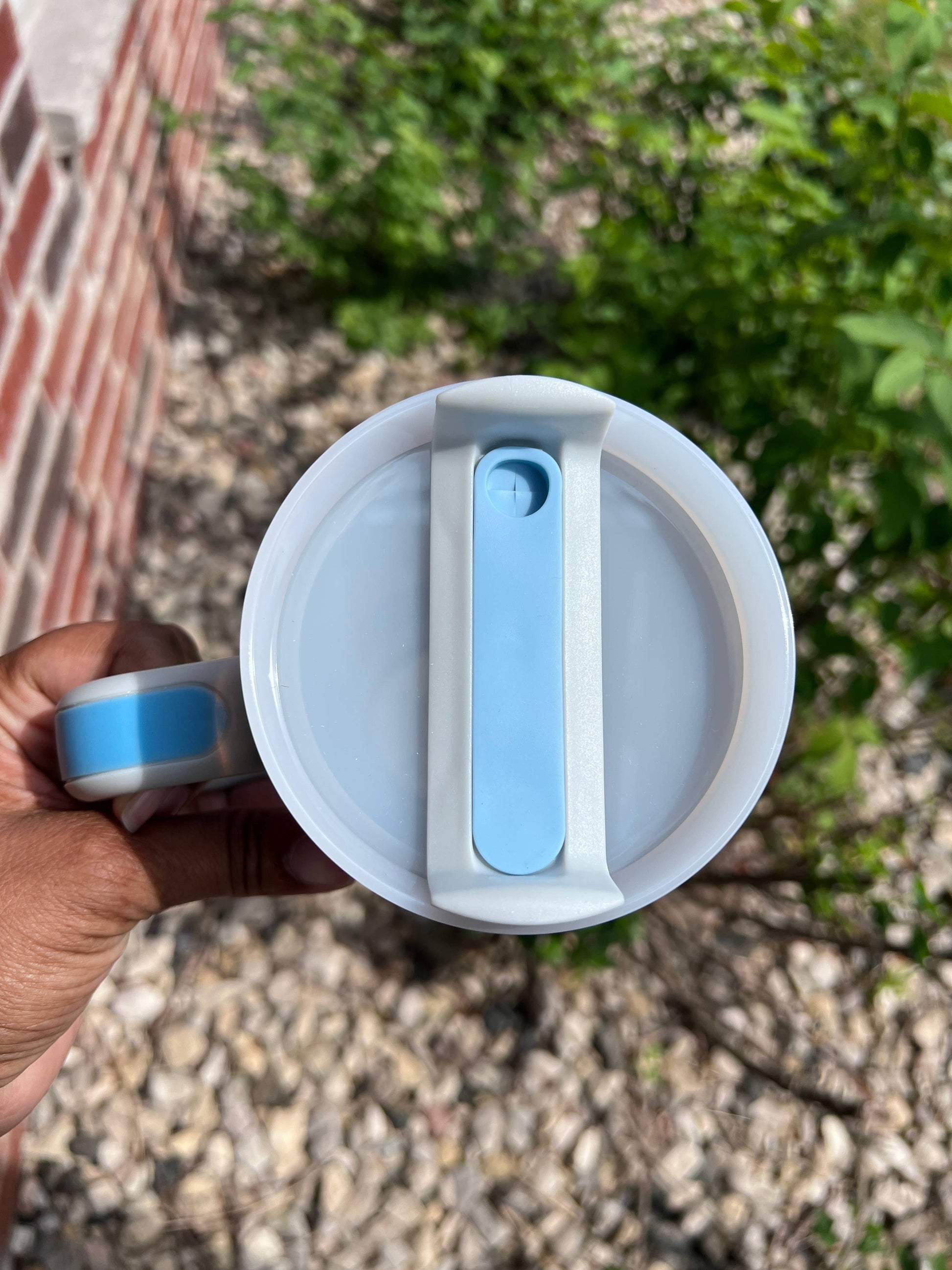 40oz Blank Tumblers with Handle: Daisy