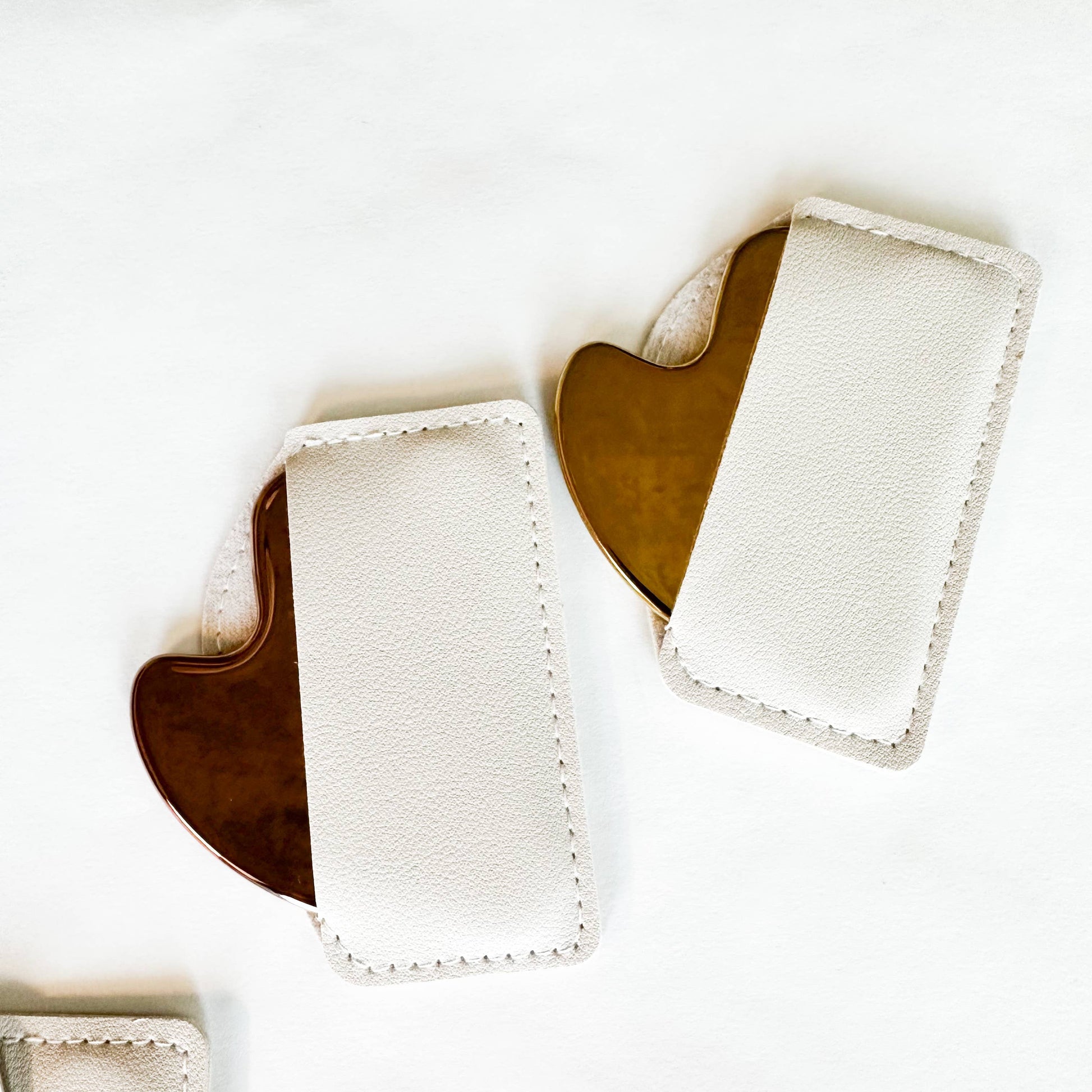 Elegant Stainless Steel Gua Sha: Silver