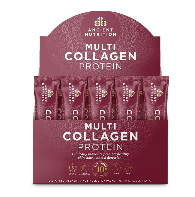 Ancient Nutrition Supplements - Multi Collagen Protein Singles Pack of 40