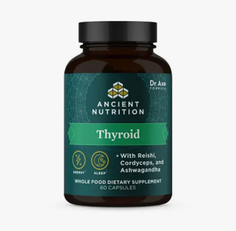 Ancient Nutrition Supplements - Thyroid Support 60 Count