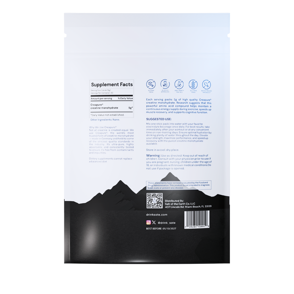 Salt of the Earth Creatine Monohydrate