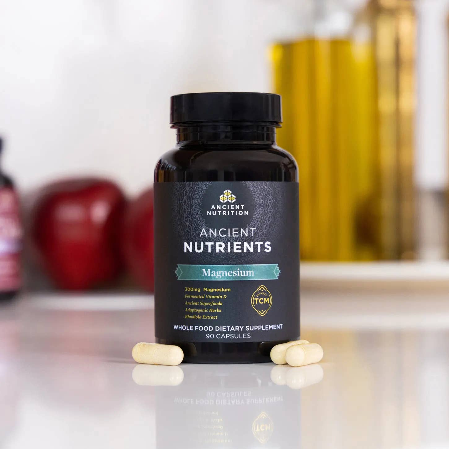 Ancient Nutrients - Magnesium - 90 Count: Black
