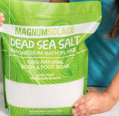 Magnesium Bath Flakes - Dead Sea Bath Salts 10lbs