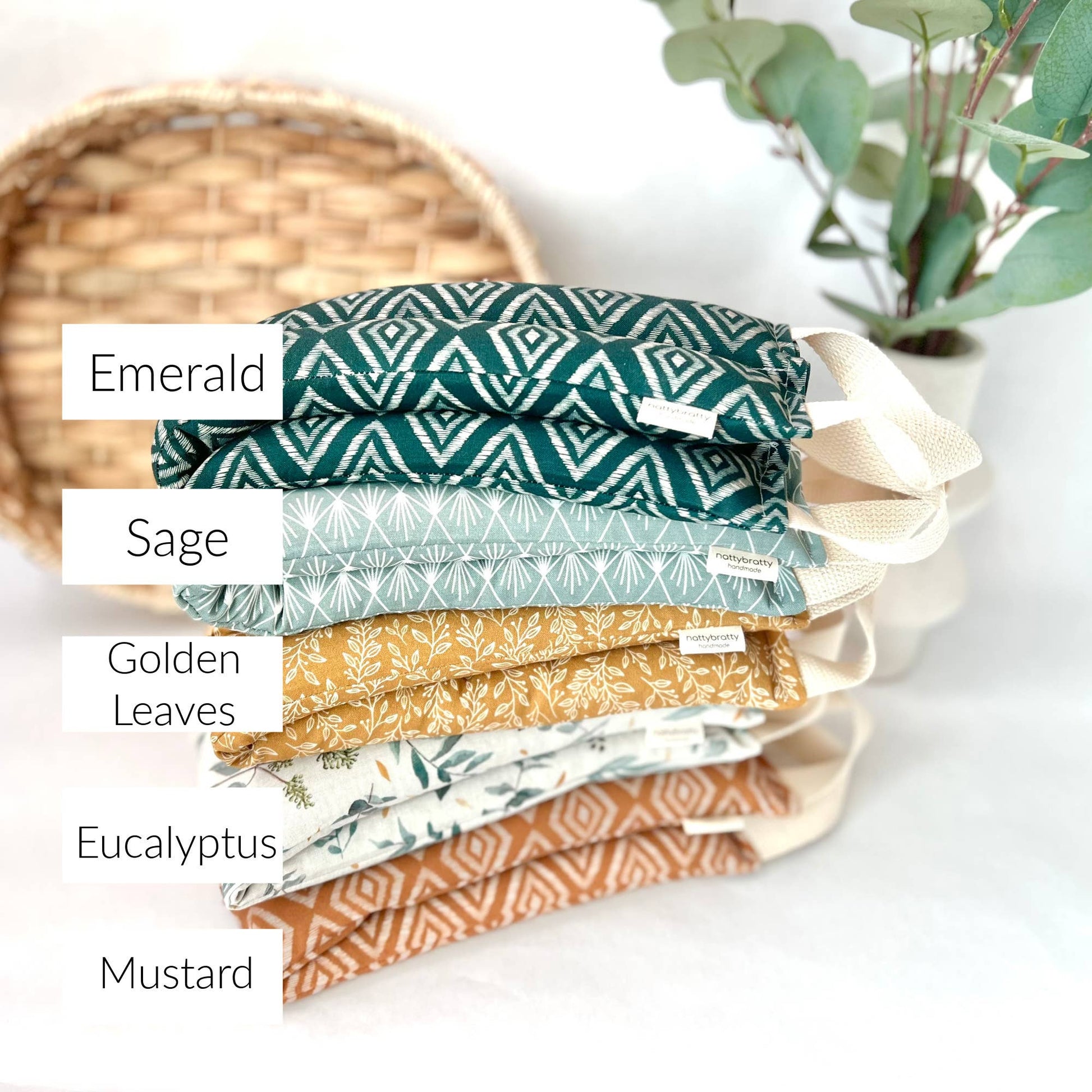 Hot/Cold Therapy Pack - Zen Garden Collection: Emerald, No Handles : Scented
