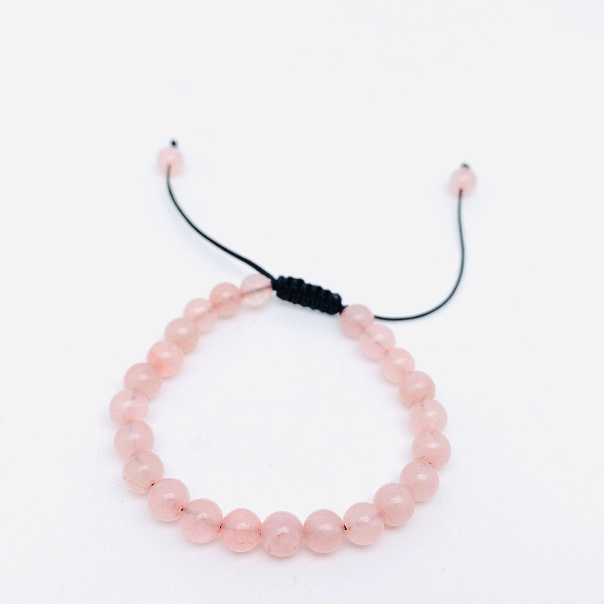6mm Natural Stone Hand Woven Stretch Bracelets: Imitation turquoise, 6mm (stretchable)