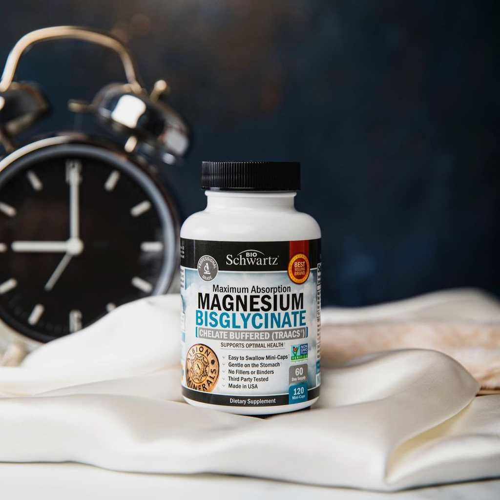 Magnesium Bisglycinate: Energy & Muscle Support (360 Cap)