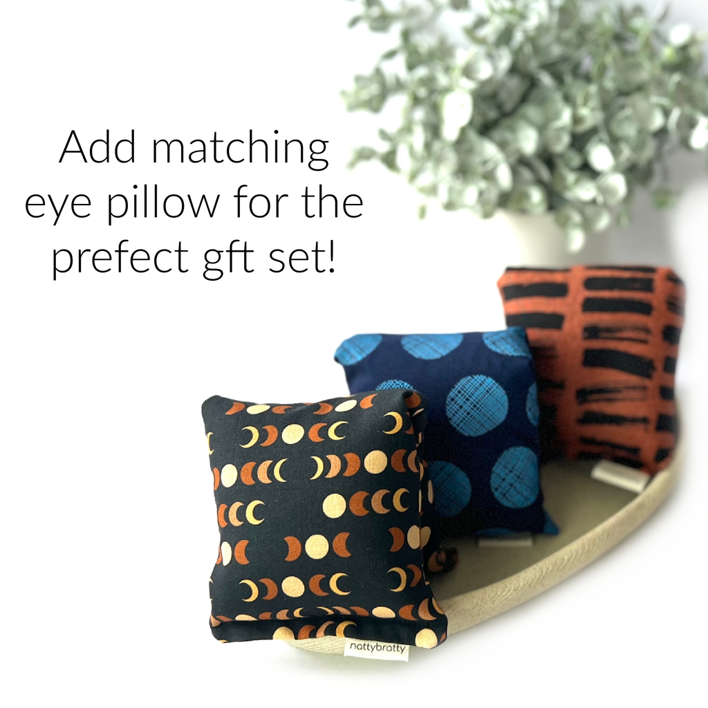 Hot/Cold Therapy Pack - Zen Garden Collection: Golden Leaves, Add Handles : Scented