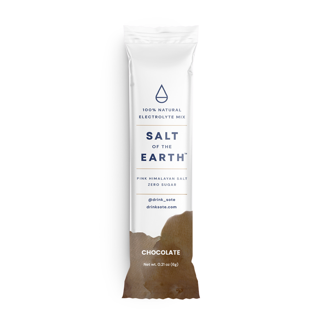Salt of the Earth | Natural Electrolytes | Chocolate: 30-stick bag