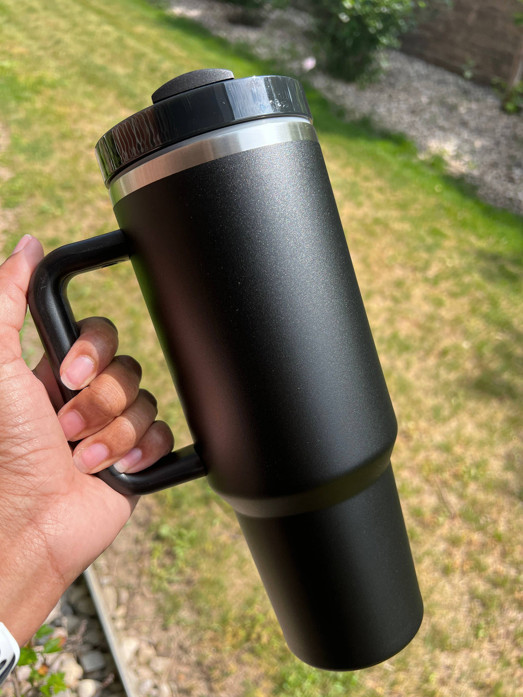 40oz Blank Tumblers with Handle: Daisy