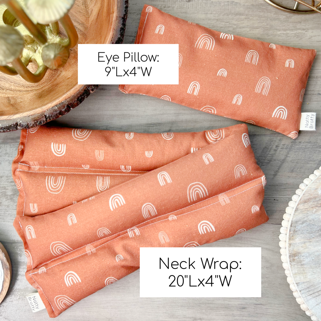 Hot/Cold Therapy Pack - Zen Garden Collection: Mustard, Add Handles : Scented