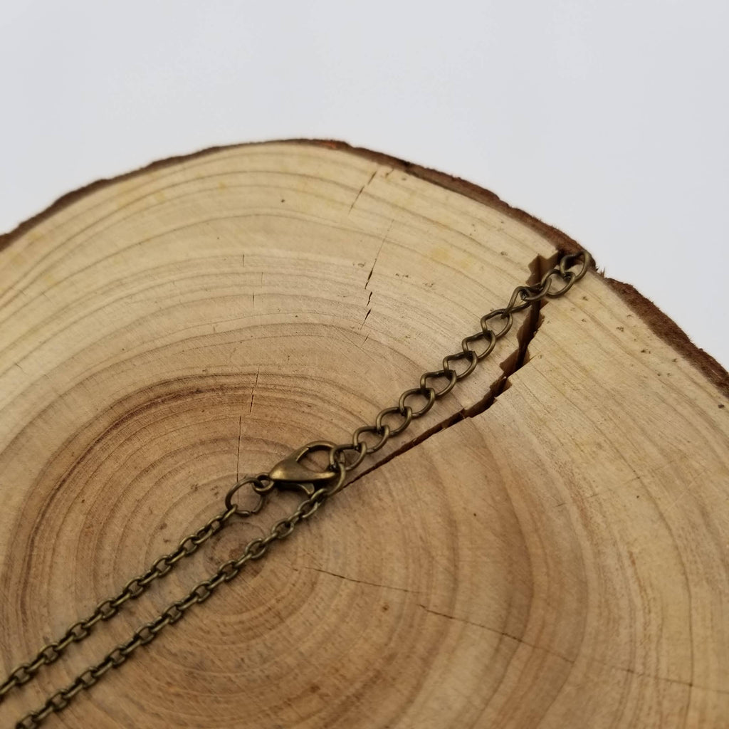 Vintage Dragonfly Moonstone Necklace