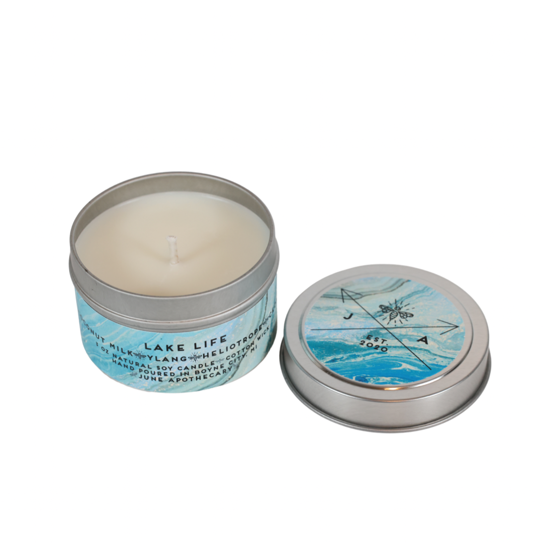 June Apothicarie Candle 3oz - Lake Life
