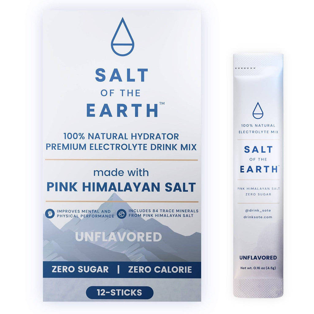 Salt of the Earth | Natural Electrolytes | Unflavored: 30-stick bag