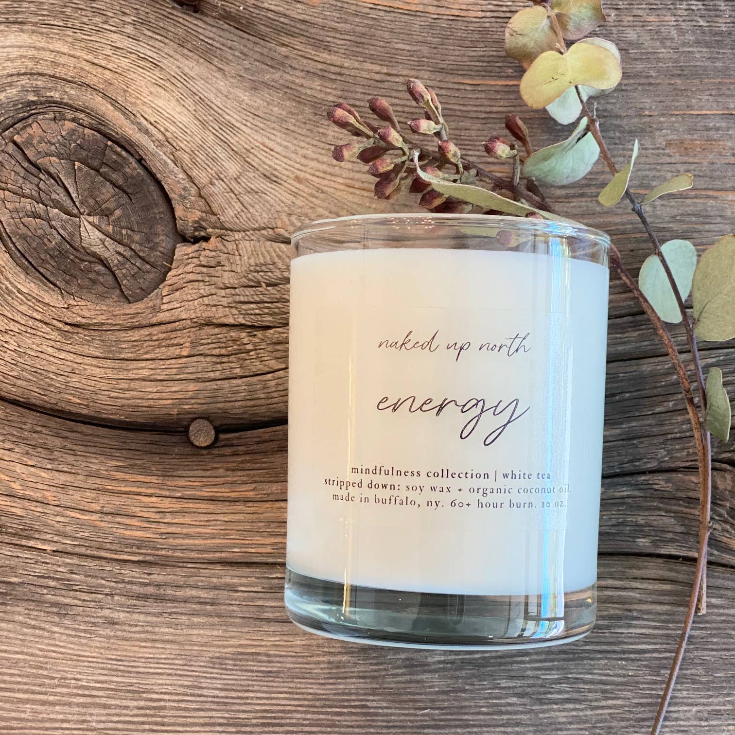 Naked Up North Candle Mindfulness Collection - Energy