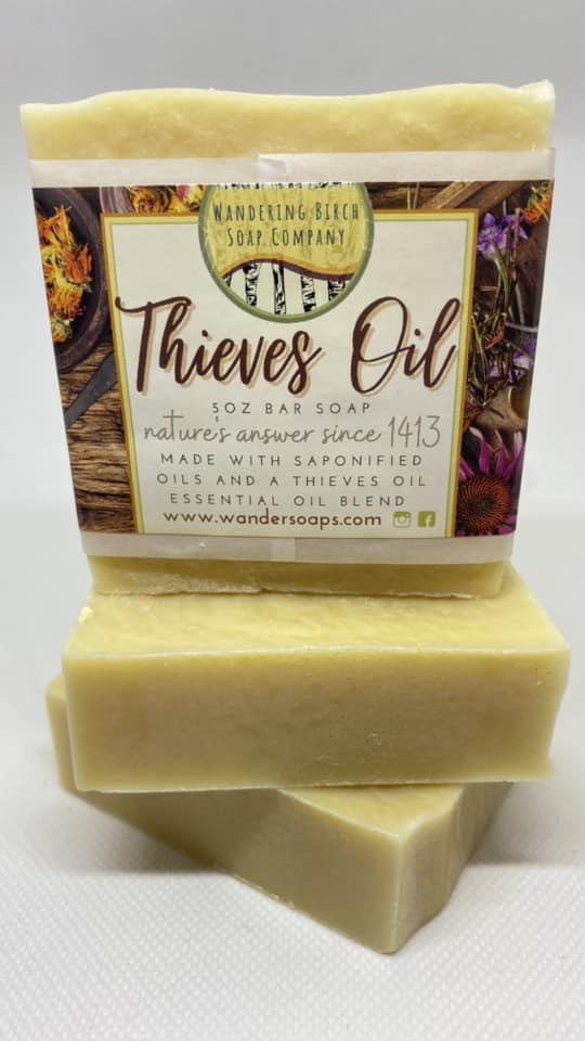 Wandering Birch Thieves Oil Bar Soap