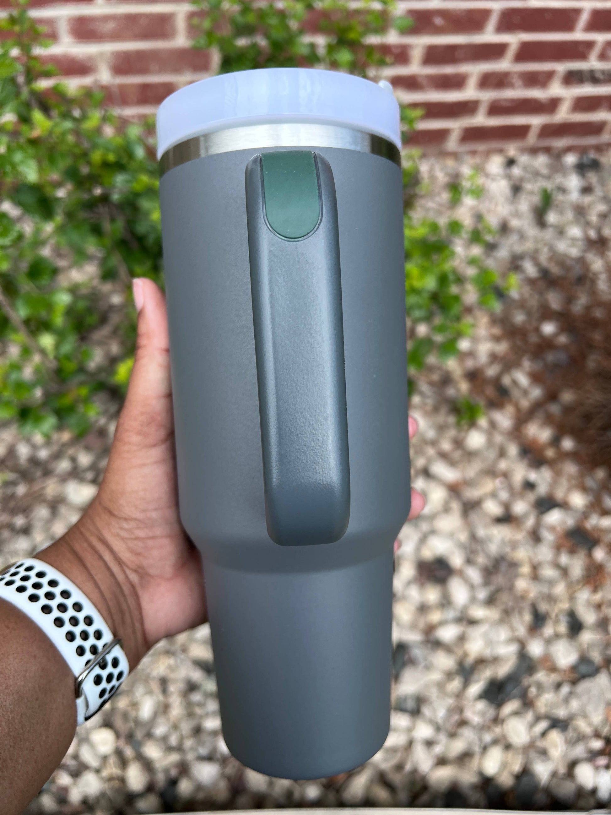 40oz Blank Tumblers with Handle: Daisy