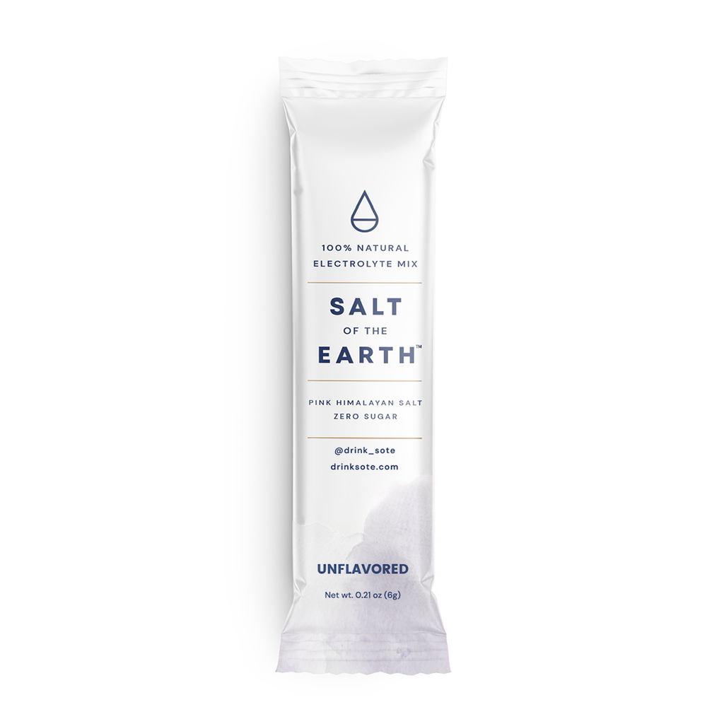 Salt of the Earth | Natural Electrolytes | Unflavored: 30-stick bag