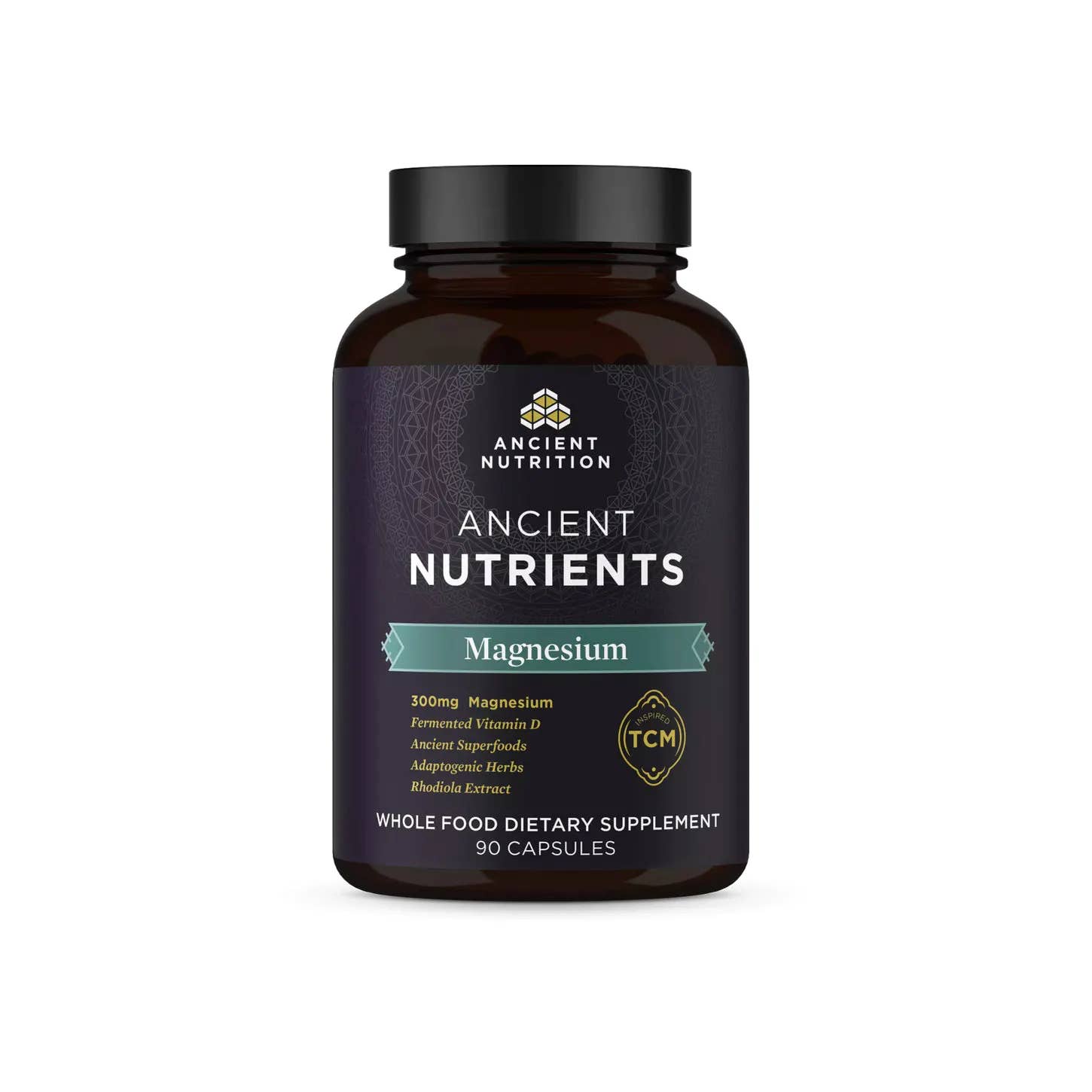 Ancient Nutrients - Magnesium - 90 Count: Black