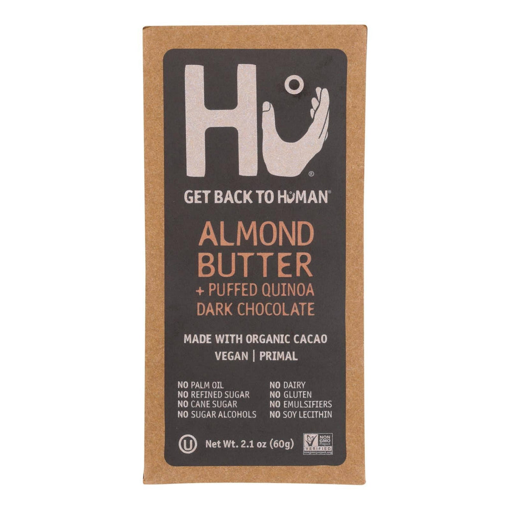 Hu Almond Butter Quinoa Dark Chocolate Bar