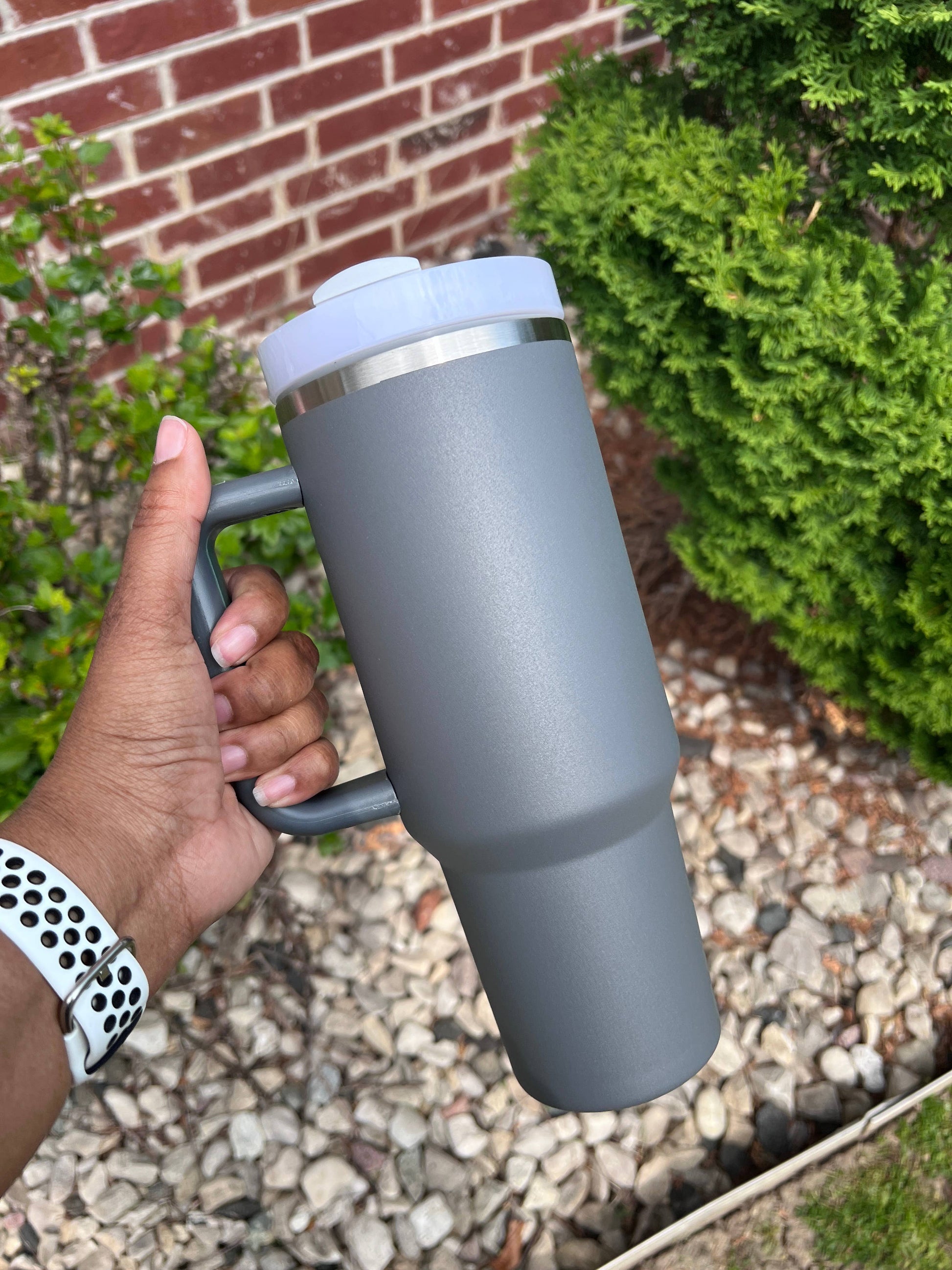 40oz Blank Tumblers with Handle: Daisy