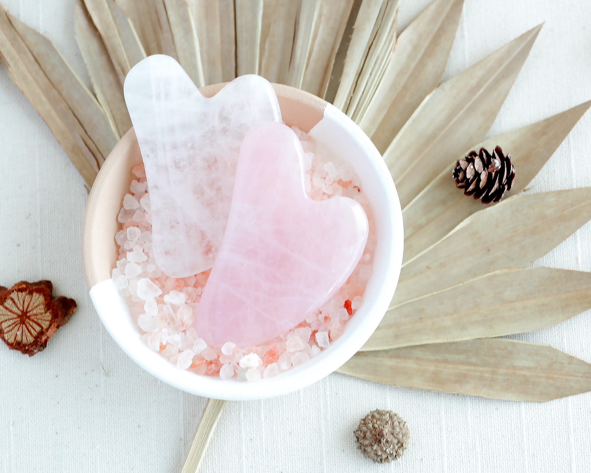 Gua Sha Tool: Clear Quartz