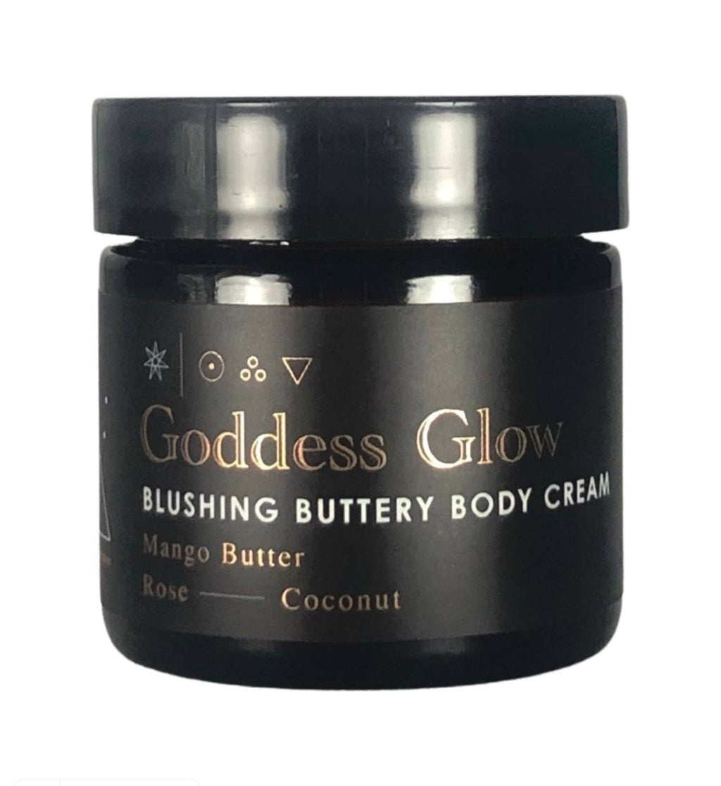 GODDESS GLOW / blushing buttery body cream: MINI: Travel & Try