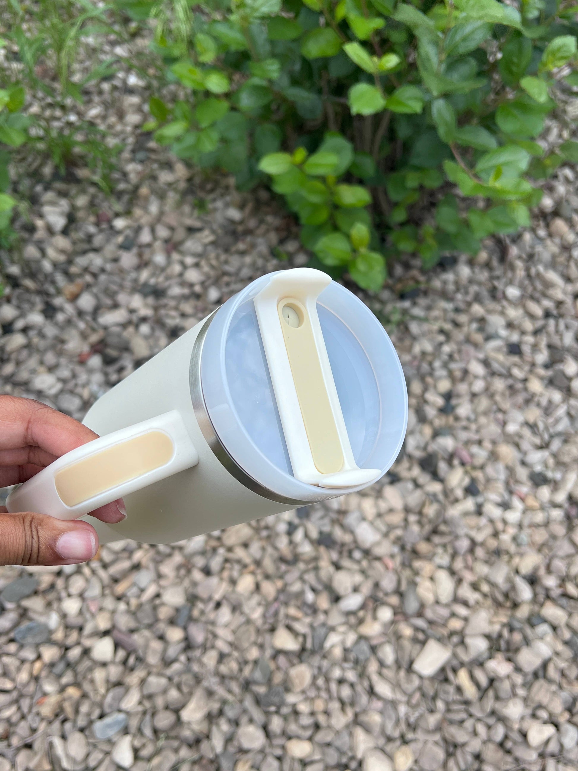 40oz Blank Tumblers with Handle: Daisy