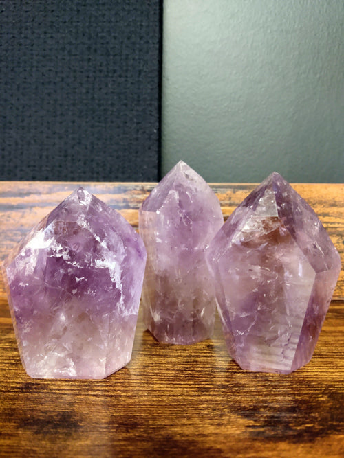 100-150g Amethyst Points