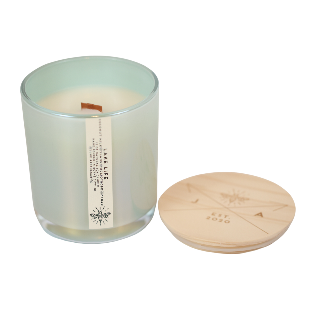 June Apothicarie - Sleeping Bear Dunes Wooden Wick Candle