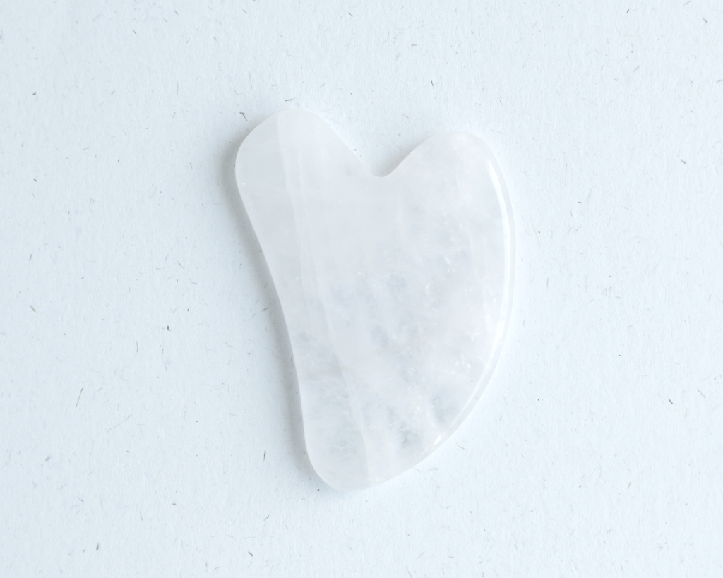 Gua Sha Tool: Clear Quartz