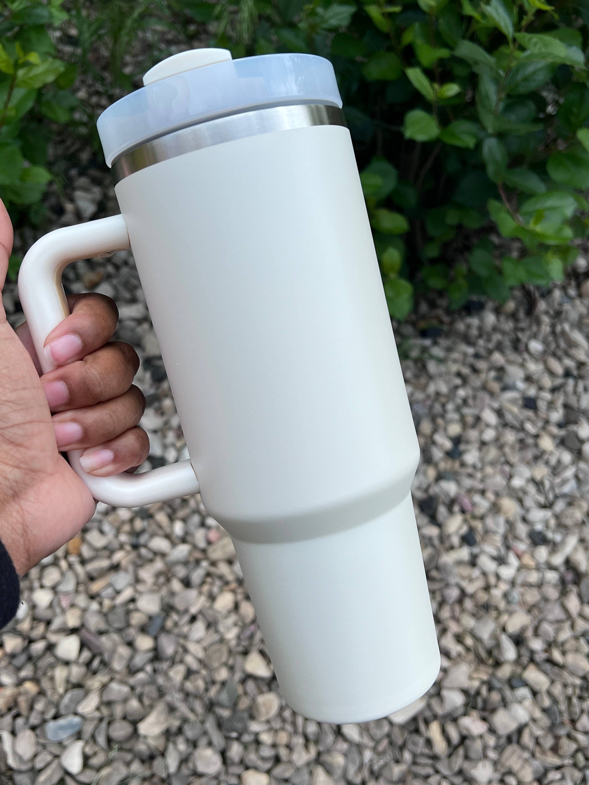 40oz Blank Tumblers with Handle: Daisy