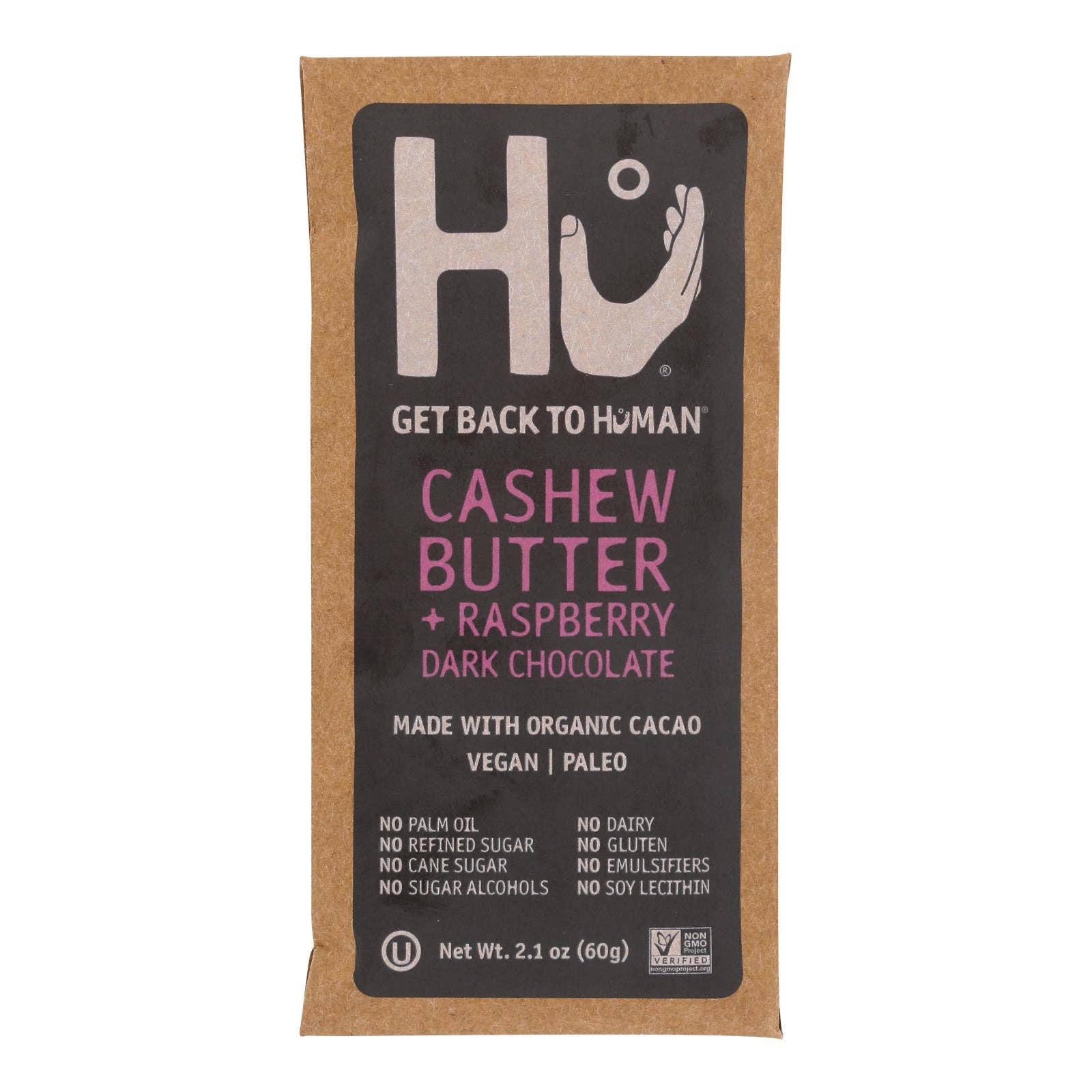 Hu Dark Chocolate Cashew Butter Bars Case - 12 Pack