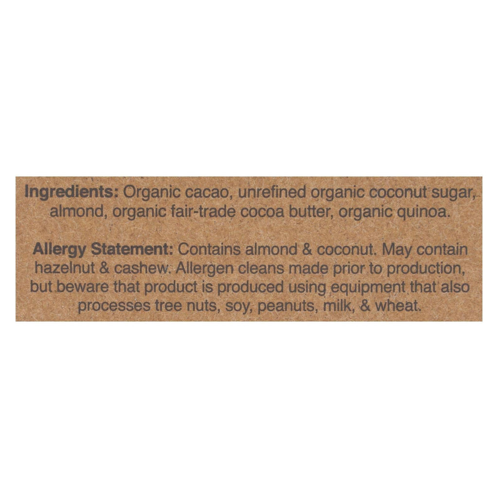 Hu Almond Butter Quinoa Dark Chocolate Bar