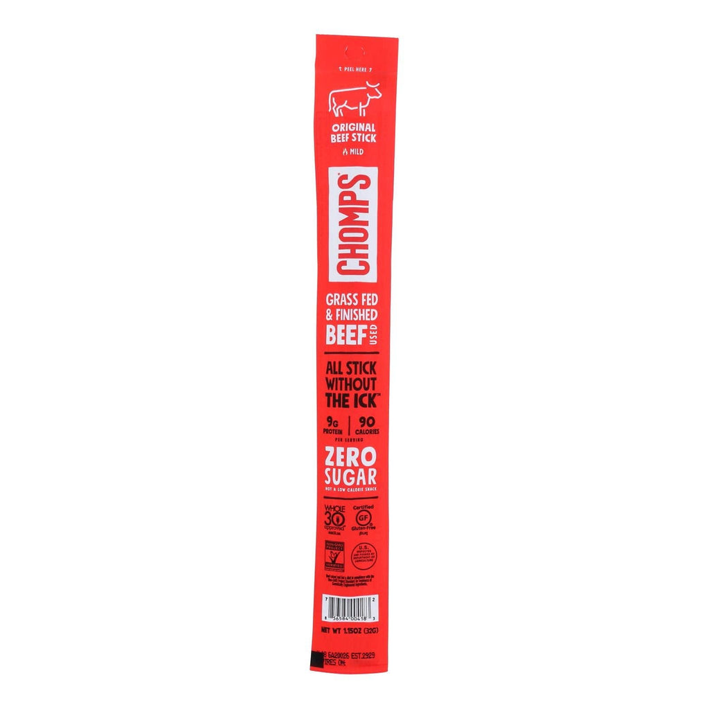 Chomps Beef Sticks - Original - 1.15 Oz