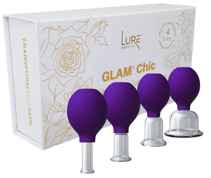 Lure Essentials GLAM Chic Face Cupping Set Box 4 Cups