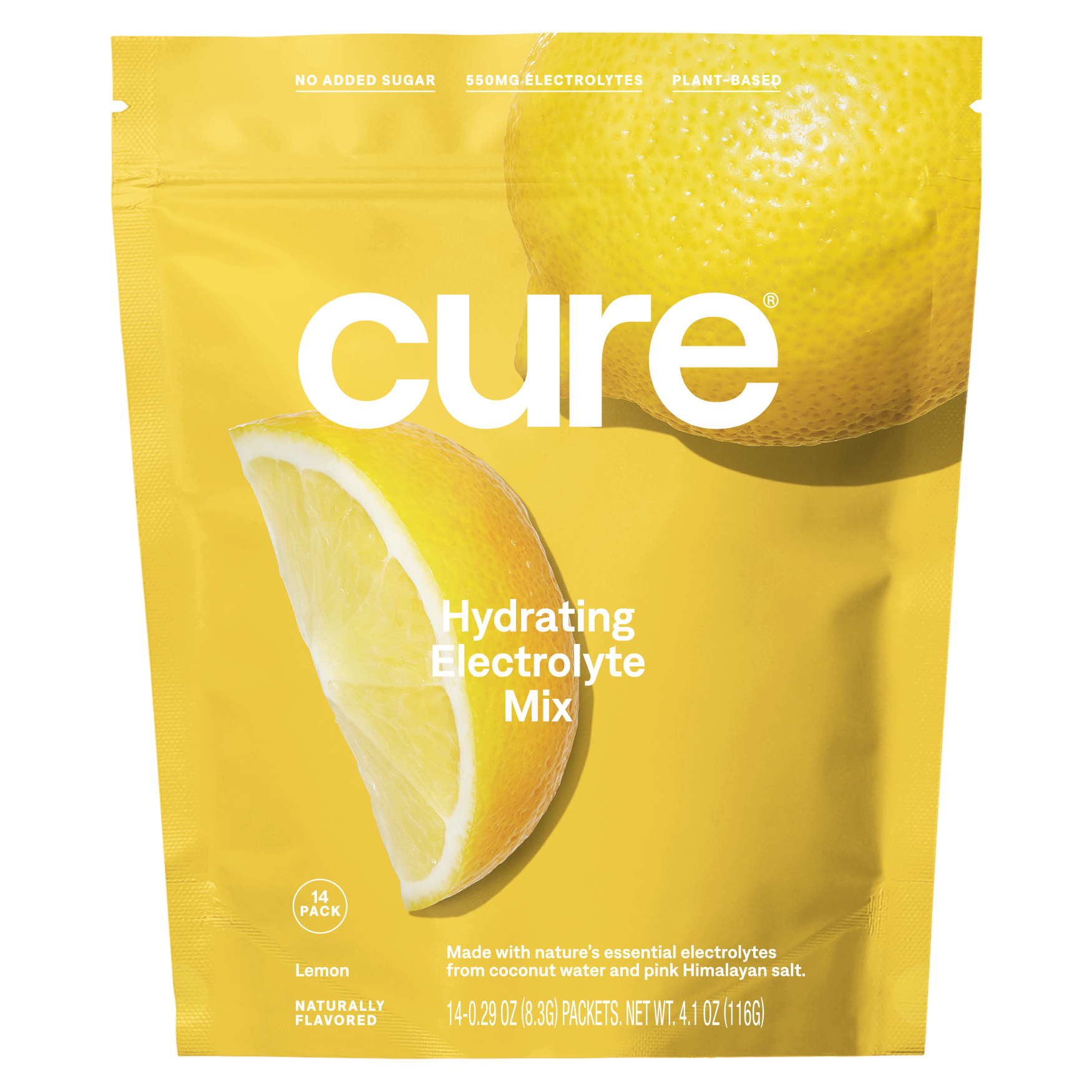 Cure Hydration Electrolyte Mix - Lemonade